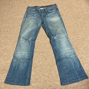 Citizens of Humanity Kelly #001 low waist bootcut stretch jeans size 25